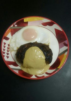 ハンバーグソース ガーリックマヨ醤油-レシピのメイン写真