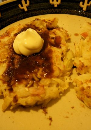余った素麺☆モダン焼き風？-レシピのメイン写真