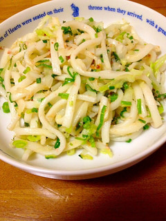 簡単塩麹で焼きうどん-レシピのメイン写真