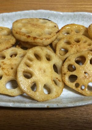 簡単！シャキッ☆レンコンのバター醤油炒め-レシピのメイン写真