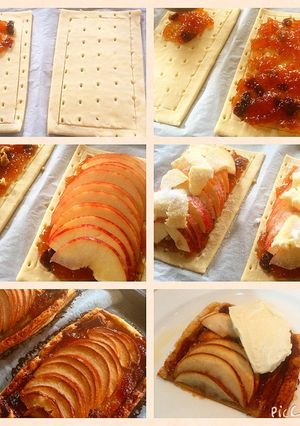のせて焼くだけアップルパイ-レシピのメイン写真
