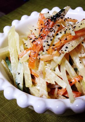 作り置き、お弁当に！シャキシャキポテサラ-レシピのメイン写真