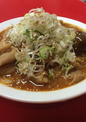 「とん平食堂」のもつ煮をアレンジしました-レシピのメイン写真