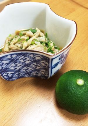 とり皮スダチポン酢-レシピのメイン写真