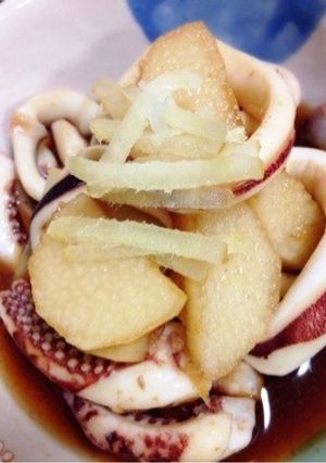 いかと長いものさっと煮-レシピのメイン写真