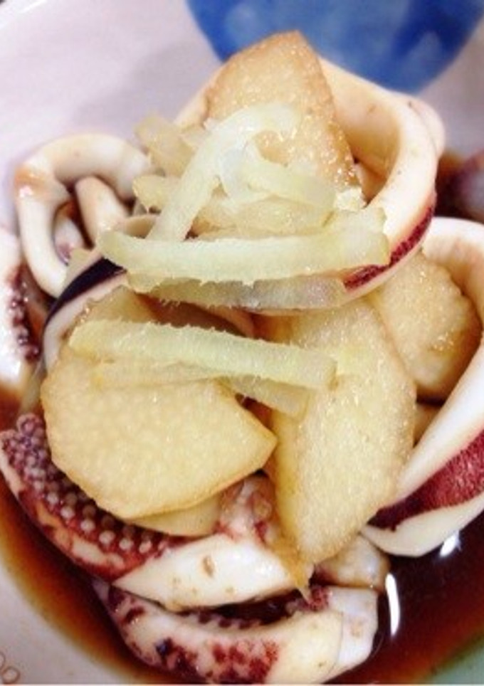 いかと長いものさっと煮-レシピのメイン写真
