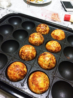 我が家のタコなしたこ焼き♡-レシピのメイン写真
