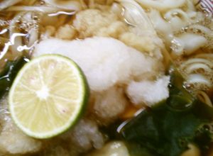 お家でさっぱり すだち おろしの うどん-レシピのメイン写真
