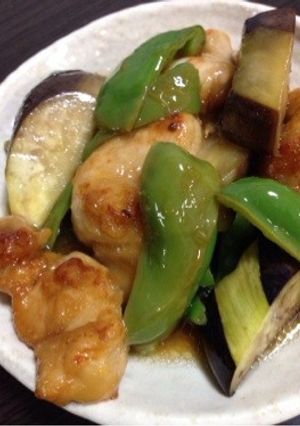 鶏肉となすのさっぱり焼き煮-レシピのメイン写真