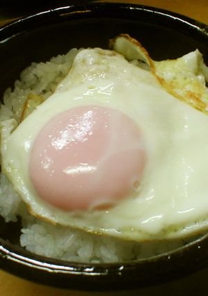 目玉焼きごはん-レシピのメイン写真