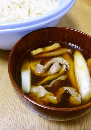 豚肉汁うどん-レシピのメイン写真
