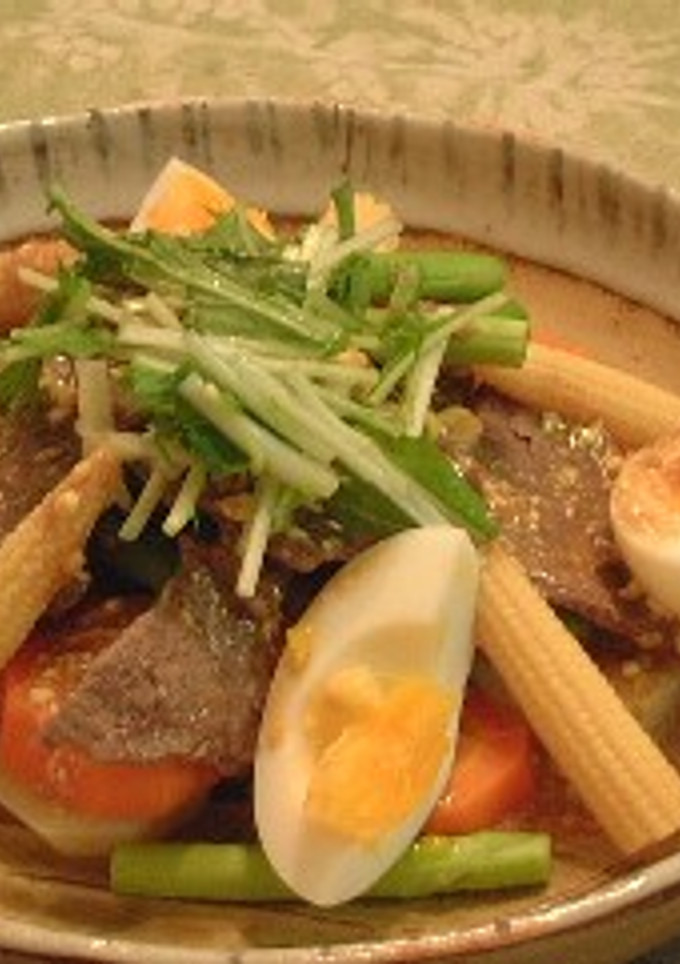 茹で野菜と焼肉のタレマヨ-レシピのメイン写真
