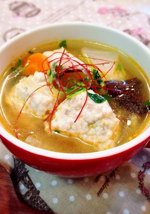 カロリーダウン♬もやし団子のご馳走スープ-レシピのメイン写真