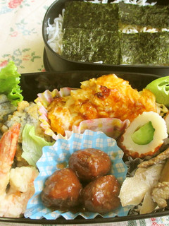 ☆しらすマヨ海苔ご飯弁当☆息子が大好き!-レシピのメイン写真