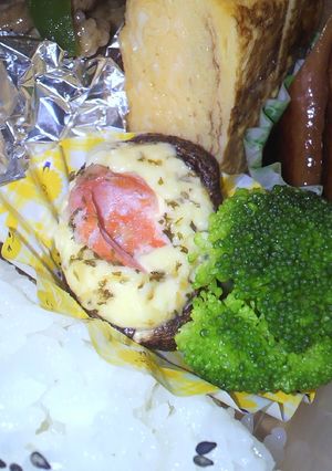 お弁当に♪鮭と椎茸のマヨ焼き♪-レシピのメイン写真