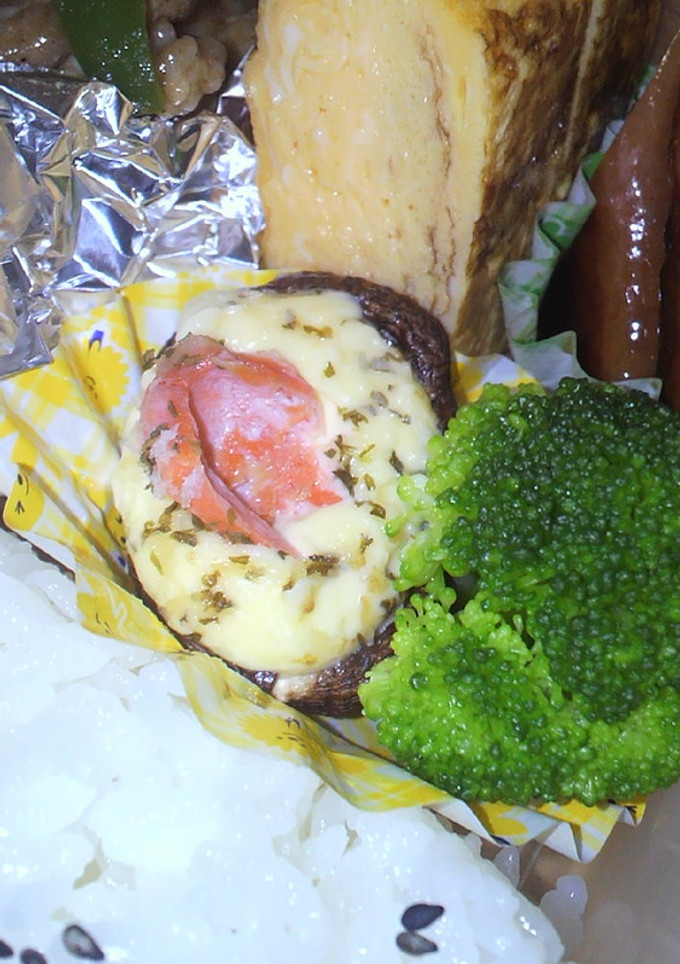 お弁当に♪鮭と椎茸のマヨ焼き♪-レシピのメイン写真