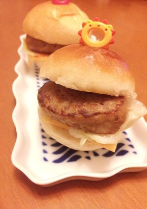 =手作り？！ミニバーガー=-レシピのメイン写真