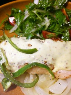 秋鮭でマヨ★マスタード焼き-レシピのメイン写真