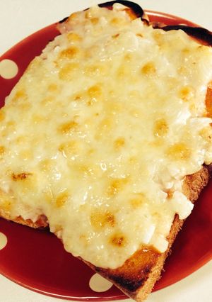 簡単朝食!ピザ風トースト♡-レシピのメイン写真