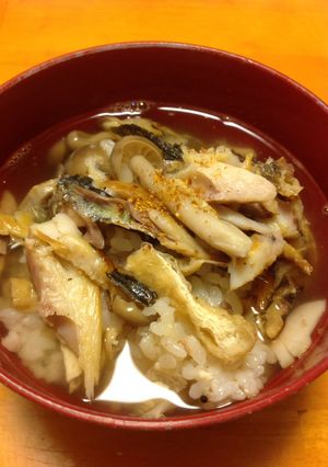 焼き真鯵のお茶漬け-レシピのメイン写真