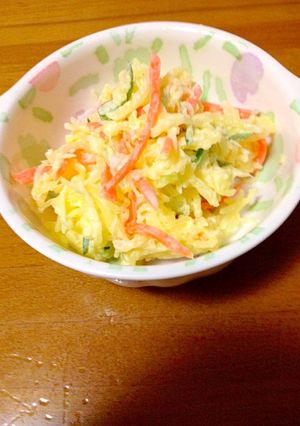 そうめんかぼちゃのサラダ-レシピのメイン写真