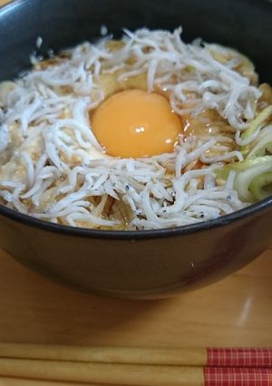 ズボラ系簡単ヘルシーしらす豆腐丼！！-レシピのメイン写真