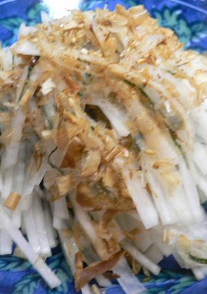 しその塩漬けと大根の箸休め-レシピのメイン写真