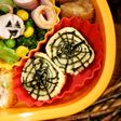 ハロウィン弁当にも♥蜘蛛の巣の卵焼き