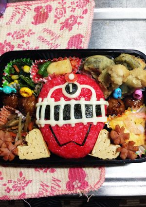 キャラ弁 トッキュージャー-レシピのメイン写真