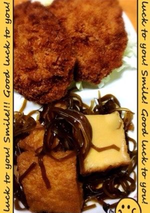 簡単生こんぶと厚揚げの煮物-レシピのメイン写真