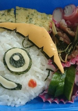 妖怪ウォッチ☆簡単 キャラ弁☆一つ目小僧-レシピのメイン写真