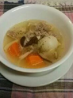 圧力鍋で簡単♡チキンスープ-レシピのメイン写真