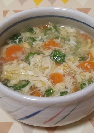 オクラのあっさりとろーりスープ-レシピのメイン写真