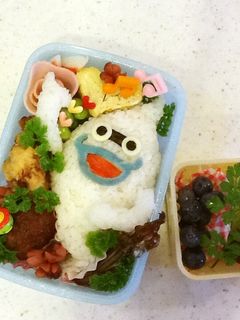 妖怪ウォッチ♪ウィスパーのキャラ弁♪♪-レシピのメイン写真