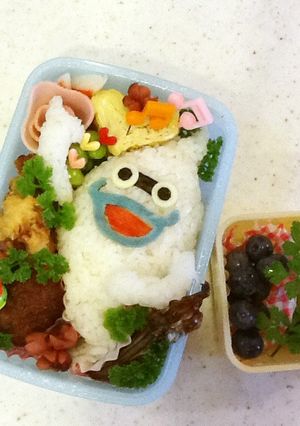 妖怪ウォッチ♪ウィスパーのキャラ弁♪♪-レシピのメイン写真