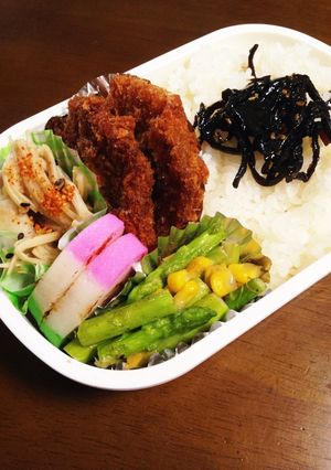 アスパラとコーンのバター炒め☆お弁当に☆-レシピのメイン写真