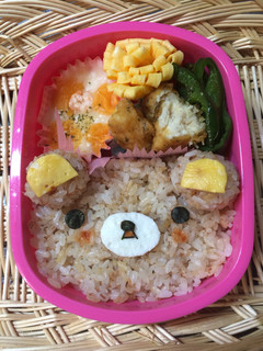 簡単!詰めるだけキャラ弁☆リラックマ-レシピのメイン写真