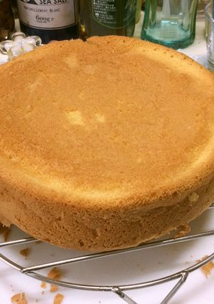 卵２個のスポンジケーキ-レシピのメイン写真