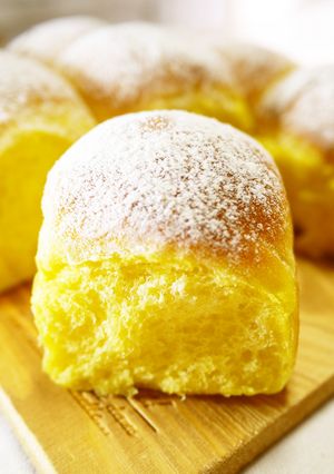 ふわっふわ♪かぼちゃミルクちぎりパン-レシピのメイン写真