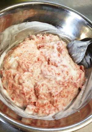 ヨーグルトで豚ひき肉を柔らかくする-レシピのメイン写真