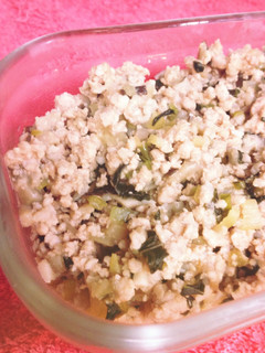 ふんわりひき肉の野菜そぼろ-レシピのメイン写真