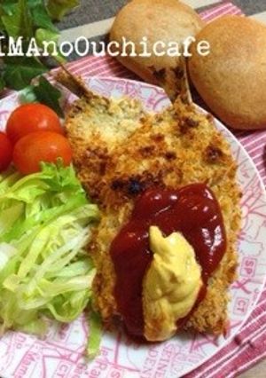 ココナッツオイルde揚げない！鰯のフライ-レシピのメイン写真