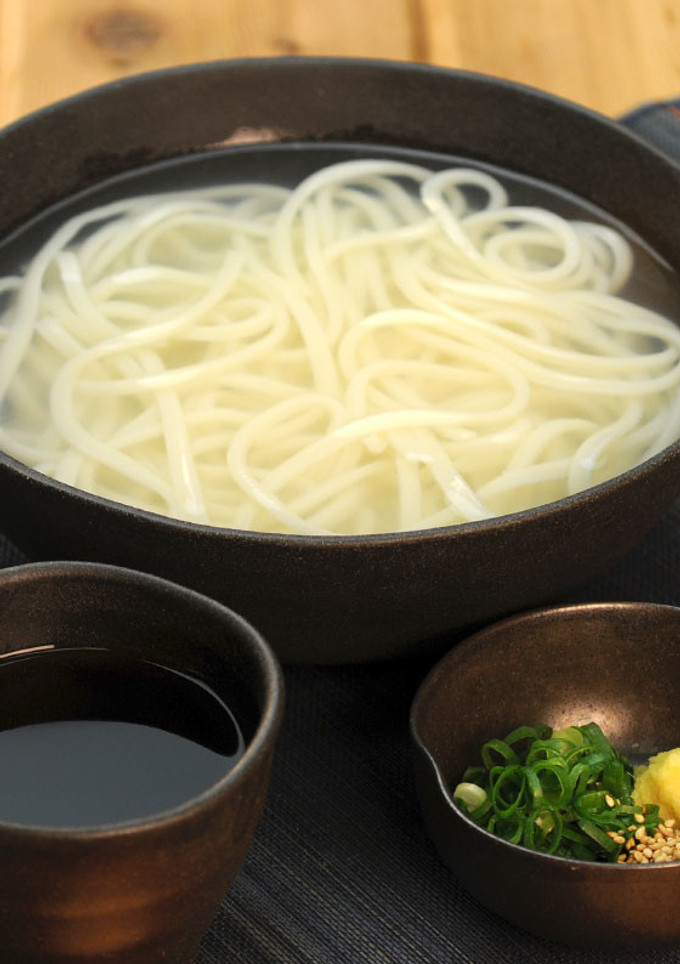 湯だめうどん(注:釜あげうどんではない)-レシピのメイン写真