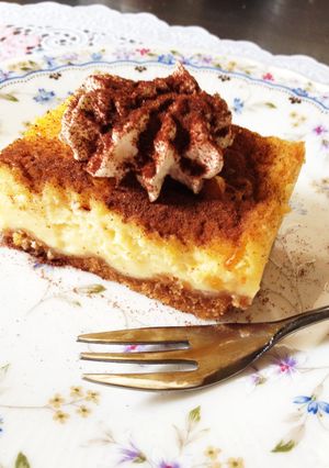 ☆くるみのスクェアチーズケーキ☆-レシピのメイン写真
