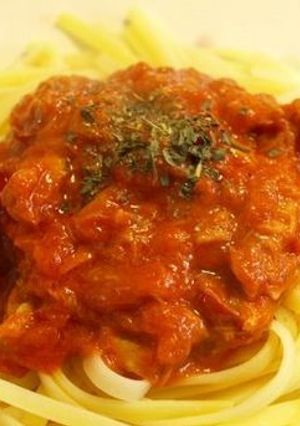 トマトとツナのパスタ-レシピのメイン写真