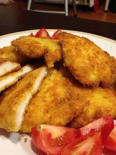 鶏ムネ焼きカツ-レシピのメイン写真