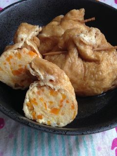 油揚げの巾着煮-レシピのメイン写真