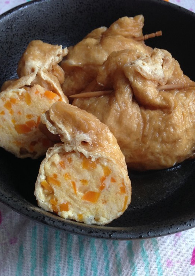 油揚げの巾着煮-レシピのメイン写真