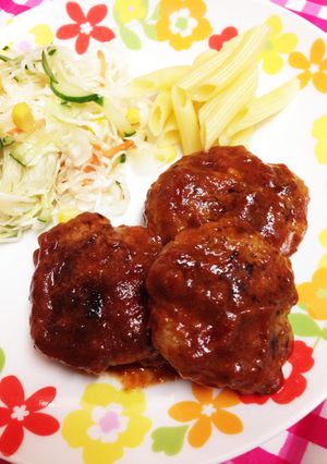 簡単フワフワハンバーグ♫-レシピのメイン写真