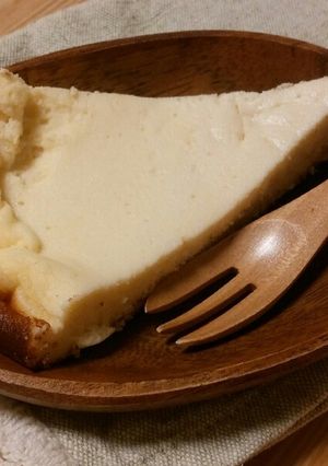 フライパンDEベイクドチーズケーキ♪-レシピのメイン写真